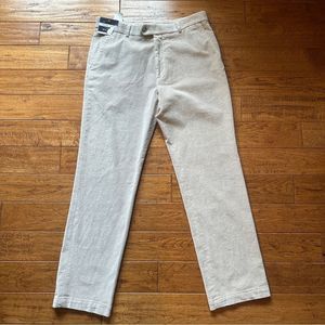 NWT Stafford Beige Corduroy Carpenter 90s Pants